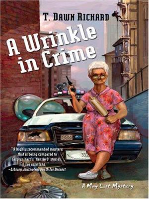 A Wrinkle in Crime [Large Print] 1597225142 Book Cover