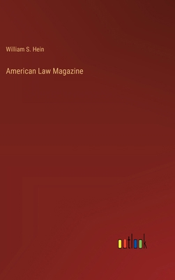 American Law Magazine 3385110076 Book Cover