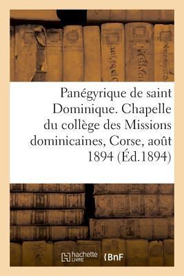 Panégyrique de Saint Dominique [French] 2329011946 Book Cover