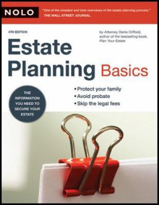 Estate Planning Basics 1413307027 Book Cover