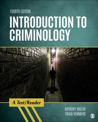Introduction to Criminology: A Text/Reader 150639924X Book Cover