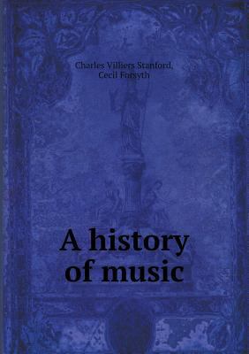 A History of Music 5518444672 Book Cover
