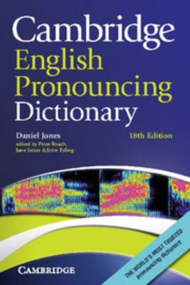 Cambridge English Pronouncing Dictionary 0521152534 Book Cover