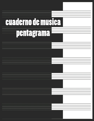 cuaderno de musica pentagrama: cuaderno de musica de pentagramas para Tablatura  guitarra cuadernos de partituras para piano, ukelele, el regalo ... cumpleaños, acción de gracias, navidad