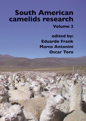 South American Camelids Research: Volume 2 9086860206 Book Cover