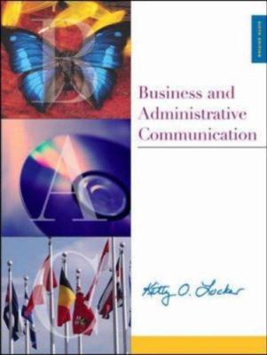 Business and Administrative Communication with ... 0072551348 Book Cover