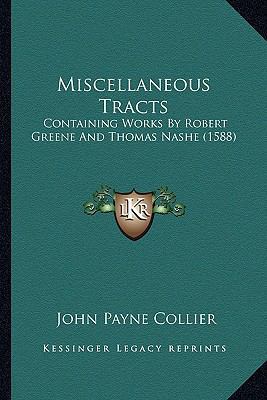 Miscellaneous Tracts: Containing Works By Rober... 1167012984 Book Cover