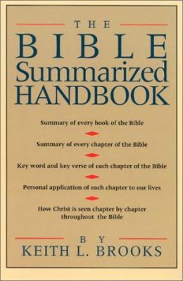The Bible Summarized Handbook 0529069350 Book Cover