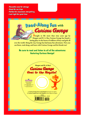 Curious George Goes to the Hospital Book & CD [... 0618800638 Book Cover