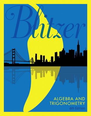 Algebra and Trigonometry 0134463218 Book Cover