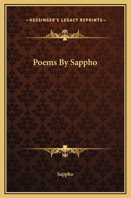 Poems By Sappho 1169169643 Book Cover