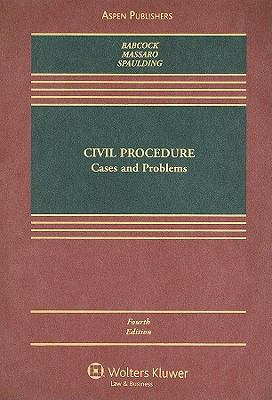Civil Procedure 0735582920 Book Cover