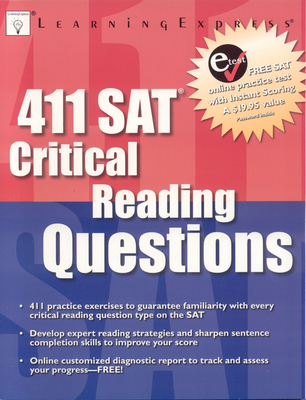 411 SAT Critical Reading Questions 1576855619 Book Cover