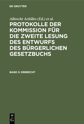 Erbrecht [German] 3112376374 Book Cover
