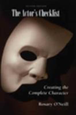 The Actor’s Checklist: Creating the Complete Ch... 0155061054 Book Cover