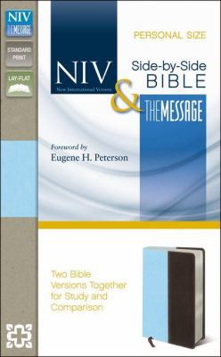 Side-By-Side Bible-PR-NIV/MS-Personal Size: Two... 0310443237 Book Cover