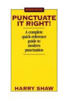 Punctuate It Right 0064610454 Book Cover