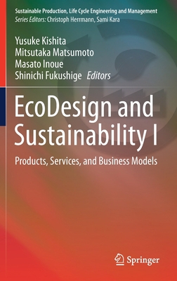 EcoDesign and Sustainability I: Products, Servi... 9811567786 Book Cover