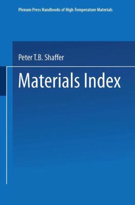 Materials Index 1489957596 Book Cover