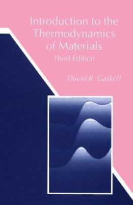 Introduction To The Thermodynamics Of Materials 1560324325 Book Cover