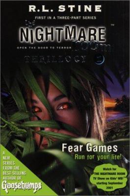 The Nightmare Room Thrillogy #1: Fear Games 0064410404 Book Cover