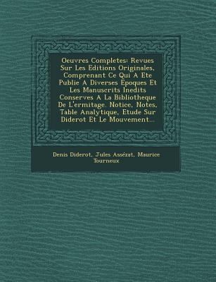 Oeuvres Completes: Revues Sur Les Editions Orig... [French] 1249688507 Book Cover