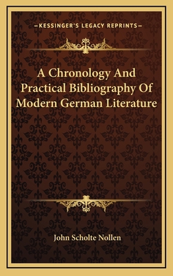 A Chronology and Practical Bibliography of Mode... 1163543047 Book Cover