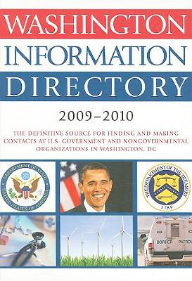 Washington Information Directory 2009-2010 1604265310 Book Cover