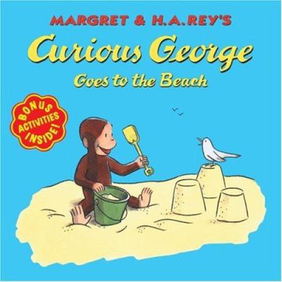 Curious George Goes to the Beach 0395978386 Book Cover
