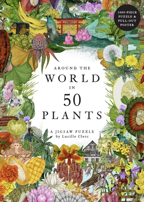 Around the World in 50 Plants: A 1000-Piece Jigsaw Puzzle