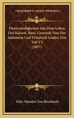 Denkwurdigkeiten Aus Dem Leben Des Kaiserl. Rus... [German] 1167967739 Book Cover