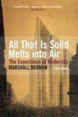 All That Is Solid Melts Into Air 1844676447 Book Cover