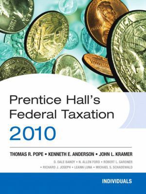 Prentice Hall's Federal Taxation: Individuals 0136112315 Book Cover