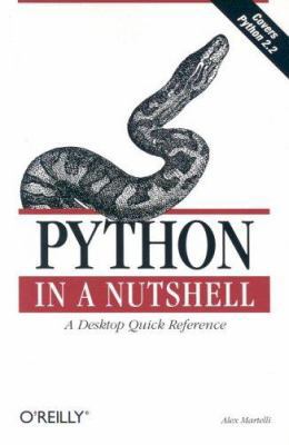 Python in a Nutshell 0596001886 Book Cover