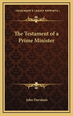 The Testament of a Prime Minister 1169096433 Book Cover