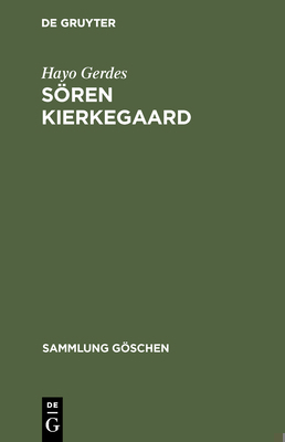 Sören Kierkegaard [German] 3110062933 Book Cover