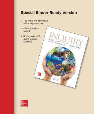Loose Leaf Version for Inquiry Into Life 1259693090 Book Cover