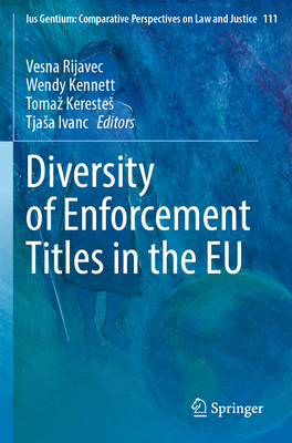 Diversity of Enforcement Titles in the EU 3031471105 Book Cover