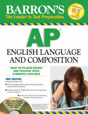 Barron's AP English Language and Composition [W... 0764196804 Book Cover