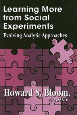 Learning More from Social Experiments: Evolving... 0871541270 Book Cover