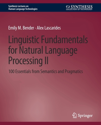 Linguistic Fundamentals for Natural Language Pr... 3031010442 Book Cover