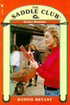 The Saddle Club #28 STABLE MANNERS 0553406019 Book Cover