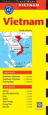 Vietnam Travel Map Ninth Edition 0794608353 Book Cover