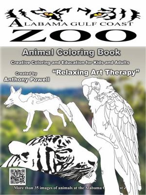 Paperback Alabama Gulf Coast Zoo Animal Coloring Book