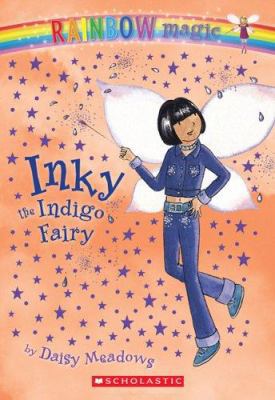 Rainbow Magic #6: Inky the Indigo Fairy: Inky t... 043974685X Book Cover