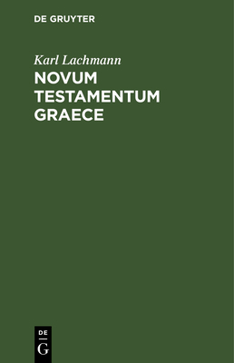 Novum Testamentum Graece [Latin] 311268057X Book Cover