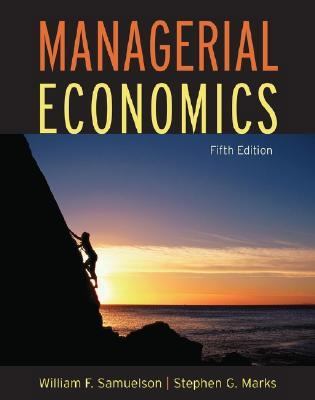 Managerial Economics 047166362X Book Cover