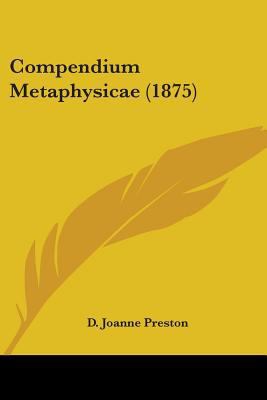 Compendium Metaphysicae (1875) 1104086182 Book Cover