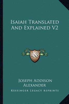 Isaiah Translated And Explained V2 1162743468 Book Cover