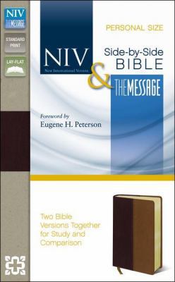 Side-By-Side Bible-PR-NIV/MS-Personal Size 0310436796 Book Cover